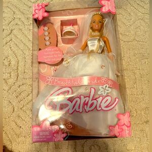Barbie Bridal Doll in White Gown new in box collectors item from 2004